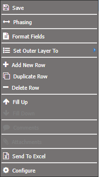 right click menu